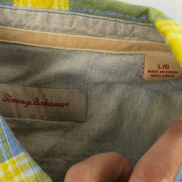 Tommy bahama Relax Mens 100% Linen Short Sleeve - Picture 6 of 6